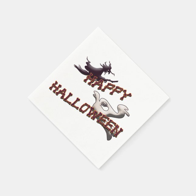 Guardanapo De Papel Feliz Halloween Napkins (Canto)