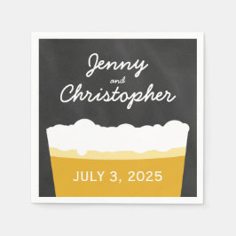 Guardanapo De Papel Feliz Hour Brewery Artesanato Beer Party Napkins