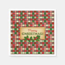 Guardanapo De Papel Feliz Livro de Natal Napkins