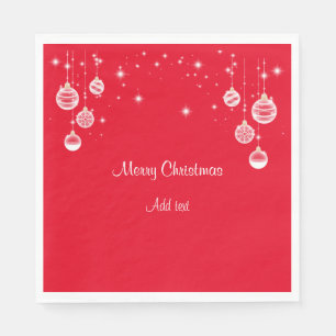 Guardanapo De Papel Feliz Modelo de Natal, Design Ornamental,