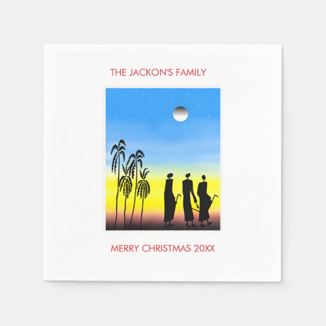 Guardanapo De Papel Feliz Natal (Frente)