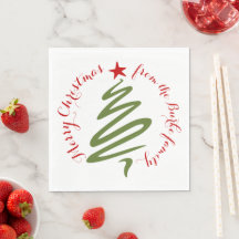 Guardanapo de Papel Feliz Natal
