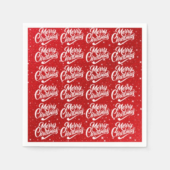 Guardanapo De Papel Feliz Natal (Frente)