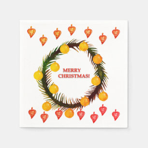 Guardanapo De Papel Feliz Natal