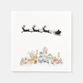 Guardanapo De Papel Feliz Natal