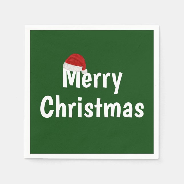 Guardanapo De Papel Feliz Natal (Frente)