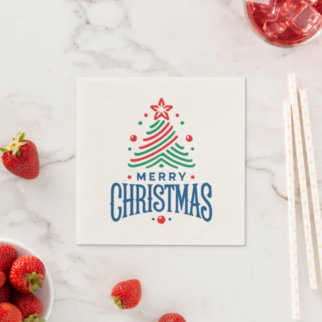Guardanapo De Papel Feliz Natal 1 (Insitu)
