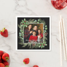 Feliz Natal Coroa de Fotos Natal