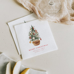 Guardanapo De Papel Feliz Natal Férias
