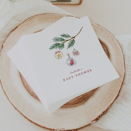 Guardanapo De Papel Feliz pequeno Chá de fraldas