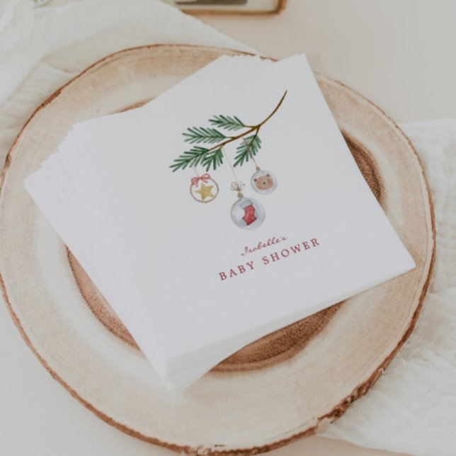 Guardanapo De Papel Feliz pequeno Chá de fraldas (Criador carregado)