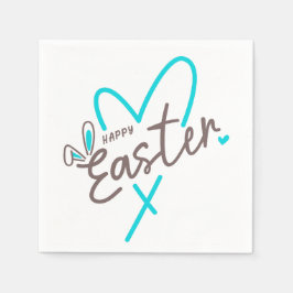 Guardanapo De Papel Felz pascoa da Família Correspondente