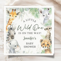 Fera Um Safari na Selva Baby Shower