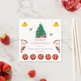 Guardanapo De Papel Feriado de Natal