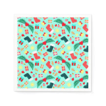 Feriado de Natal Verde em Mar Verde, decoração de 