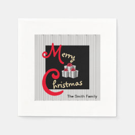 Guardanapo De Papel Feriado PinStripe