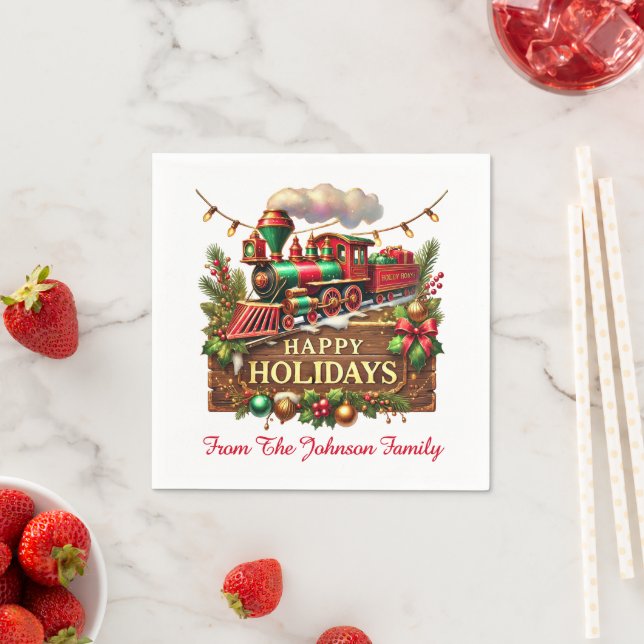 Guardanapo De Papel Férias Felizes (Insitu)