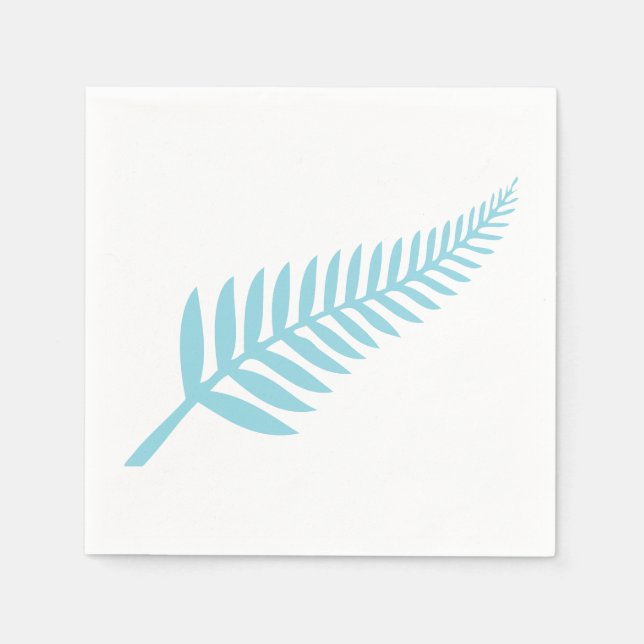 Guardanapo De Papel Fern Leaf Silhouette Napkins (Frente)