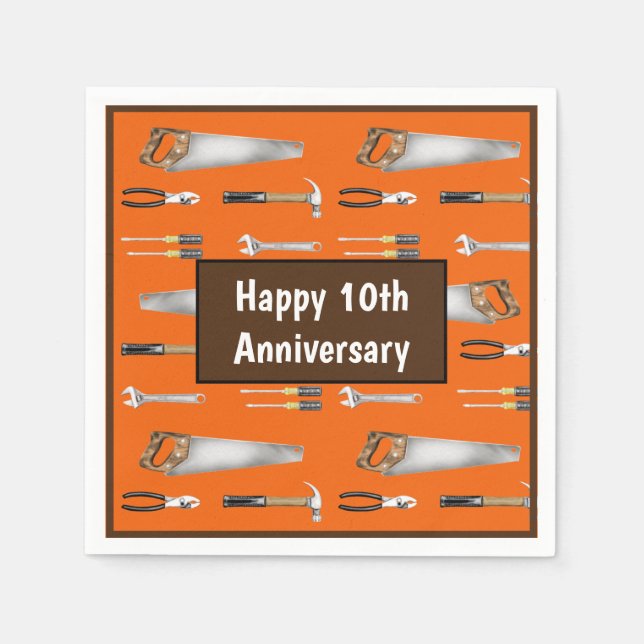 Guardanapo De Papel Ferramentas de trabalho para handman (Frente)