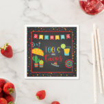 Guardanapo De Papel Ferramentas e Tacos Napkin<br><div class="desc">É um item perfeito para celebrar o Partido Especial!</div>