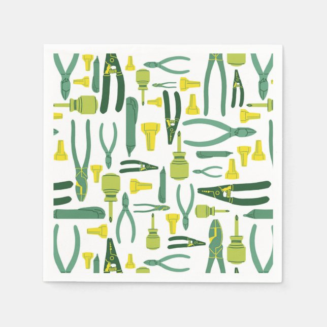 Guardanapo De Papel Ferramentas elétricas do comércio (Frente)