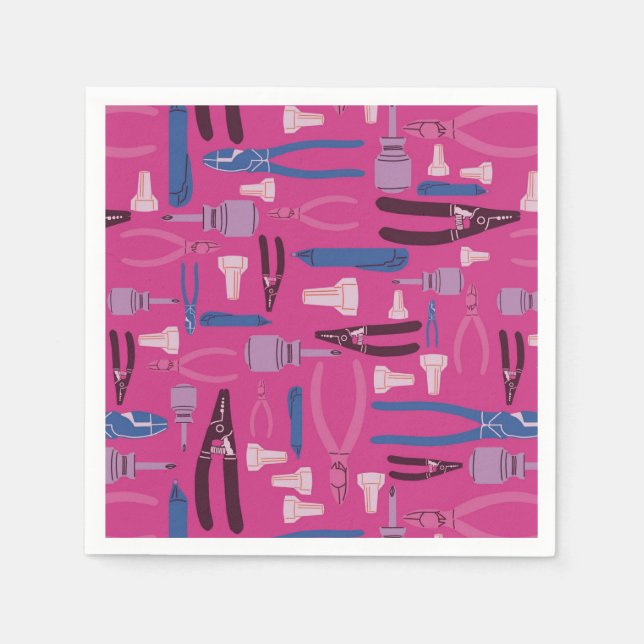 Guardanapo De Papel Ferramentas elétricas do comércio (Frente)