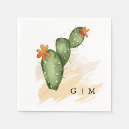 Guardanapo De Papel Festa | Churrasco de Noiva Aquarela