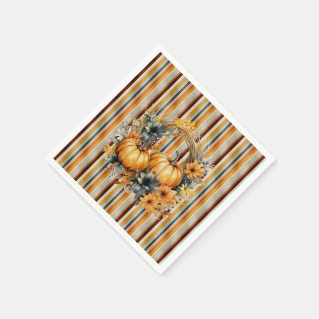 Guardanapo De Papel Festa de Abóbora Perfeita no Dia das Bruxas no Dia (Canto)