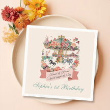 Festa de aniversário Carnaval Carrossel Horse