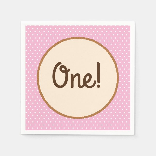 Guardanapo De Papel Festa de aniversário da Cowgirl (Frente)