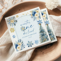 Festa de Aniversário de 1 Ano Winter Onederland Fl