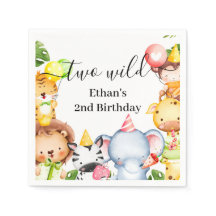 Festa de Aniversário de 2 anos com Dois Animais Se