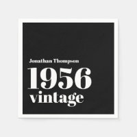 Festa de Aniversário de 70 Anos Vintage Nome Preto