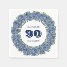 Festa de Aniversário de 90 Anos Elegantes Hortênsi