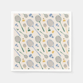 Guardanapo De Papel Festa de aniversário de Badminton