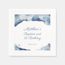 Festa de aniversário de batismo de Conchas Azuis e