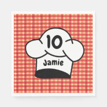 Festa de Aniversário de criança de Chef de Pizza