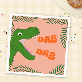 Guardanapo De Papel Festa de Aniversário de Dinossauro Colorido Fofa 5