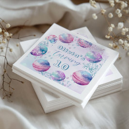 Guardanapo De Papel Festa de aniversário de fazeres de Bath neutra do 