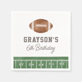 Guardanapo De Papel Festa de aniversário de Futebol