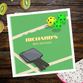 Guardanapo De Papel Festa de aniversário De Jantar Esportiva Com Picad