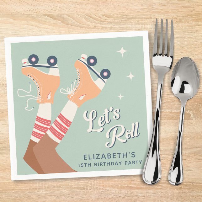 Guardanapo De Papel Festa de aniversário de navegação do cilindro de r (Criador carregado)