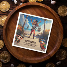 Festa de aniversário de Piratas da Ilha Tropical