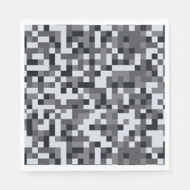 Guardanapo De Papel Festa de aniversário de Pixel para Cima no Nível d