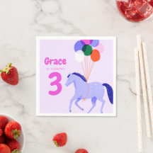 Festa de aniversário de Tema do Cavalo