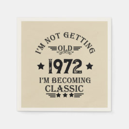 Guardanapo De Papel Festa de aniversário de vinheta personalizada