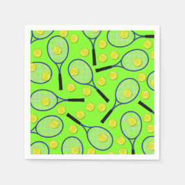 Guardanapo De Papel Festa de aniversário desportiva tênis
