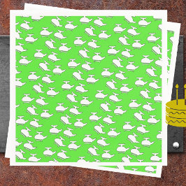 Guardanapo De Papel Festa de aniversário do helicóptero