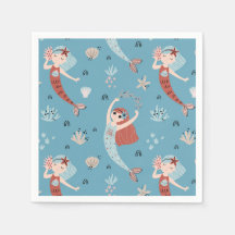 Festa de Aniversário do Mermaid Ocean Beach Kid