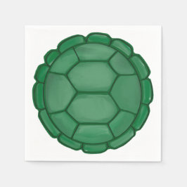 Guardanapo De Papel Festa de aniversário do Tema do Mar de Turtle